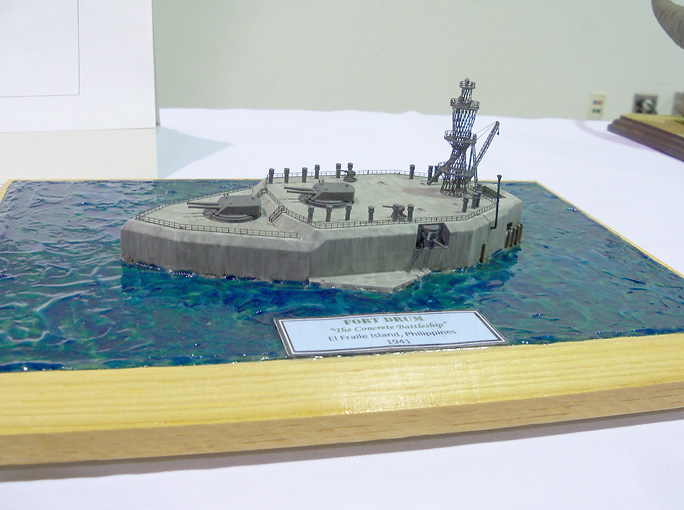 Fort Drum Concrete Battleship