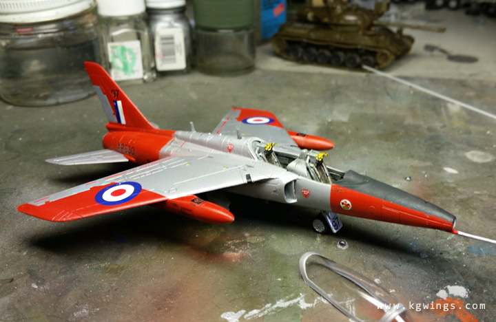 Airfix Folland Gnat T.1 1:72 scale model
