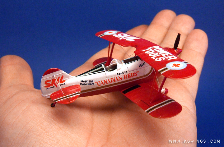 LS Pitts S2A Canadian Reds 1:72 scale model