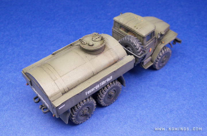 ZV Models Ural 375D Fuel Tank Truck