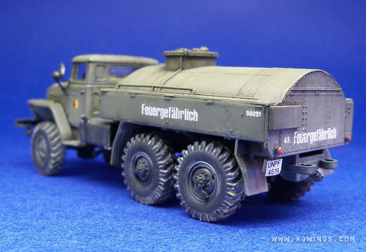 ZV Models Ural 375D Fuel Tank Truck