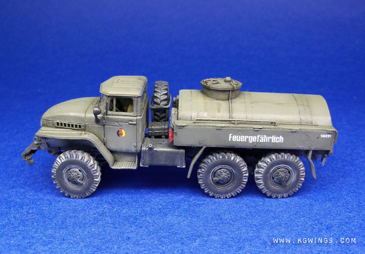 ZV Models Ural 375D Fuel Tank Truck