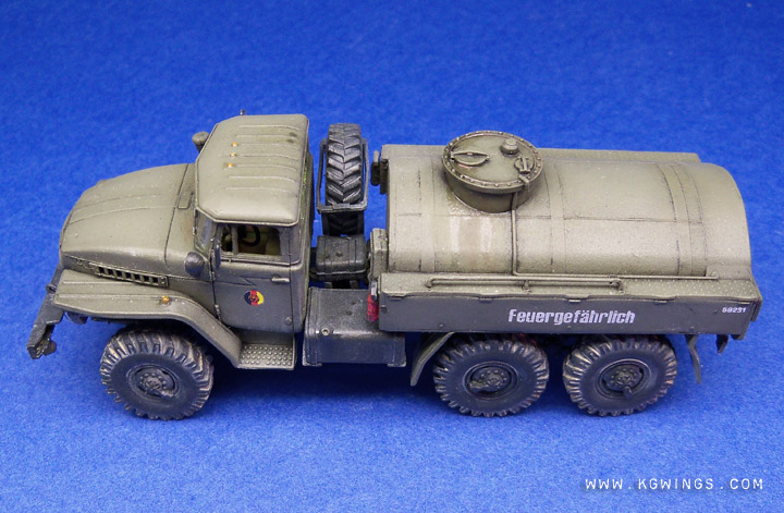 ZV Models Ural 375D Fuel Tank Truck