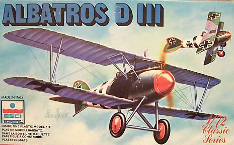 Esci Ertl kit 9021 Albatros D III