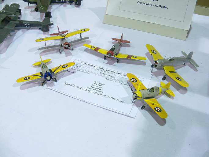 Yellow Wings - Seagull, Texan, Brewster, Corsair