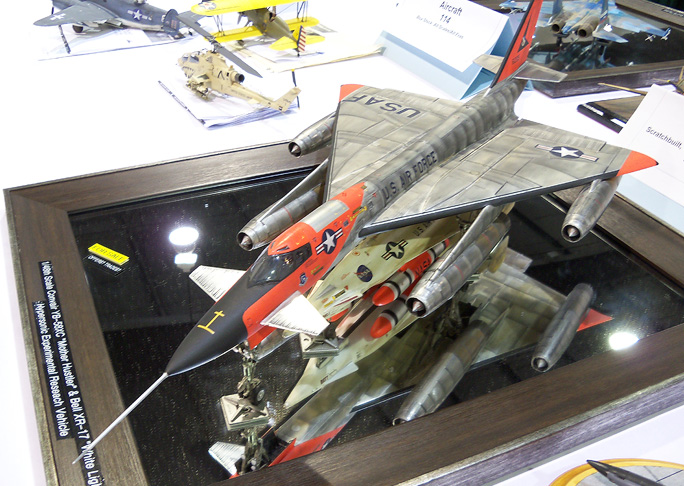 Convair B-58XC Hustler and Bell XR-17