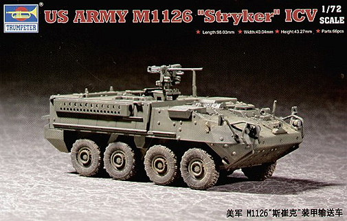 Trumpeter 7255 Stryker Box Art