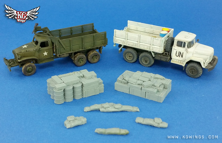 Value Gear 1:72 Allied Truck Blob Set #AT4