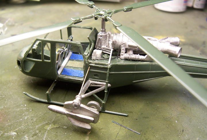 Airfix Westland Scout AH.1 1:72 scale model