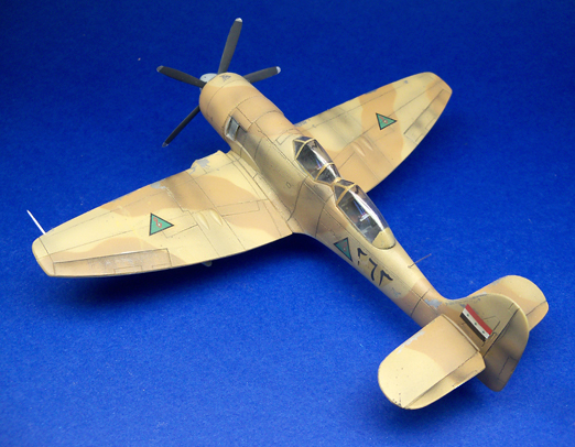 PM Model 72nd scale Hawker Sea Fury T-61