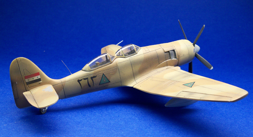 PM Model 72nd scale Hawker Sea Fury T-61