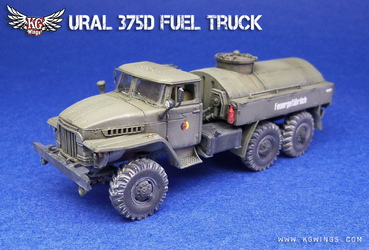 ZV Models Ural 375D Fuel Tank Truck