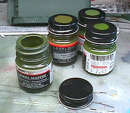 Testors Model Master Enamel Paints